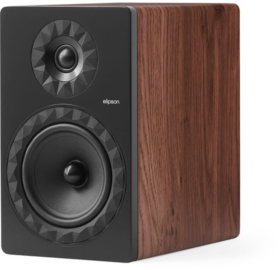Elipson Prestige Facet II 8B - Walnoot/Mat Zwart — afbeelding 4