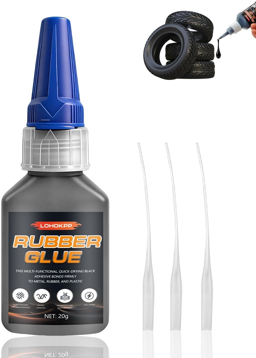 Solidchoice - Rubber Lijm Voor Banden en Kunststof 20g