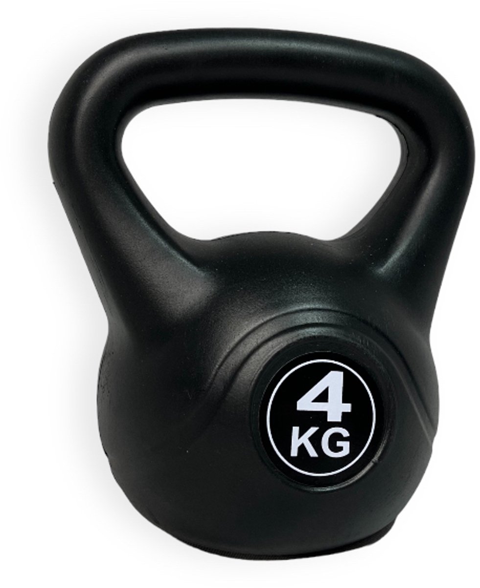 Padisport - Kettlebell 4 Kg - Kettlebell - Kettlebells - 4 Kg - Fitness Gewichten Kettlebell - Kettlebell 4 Kg PVC