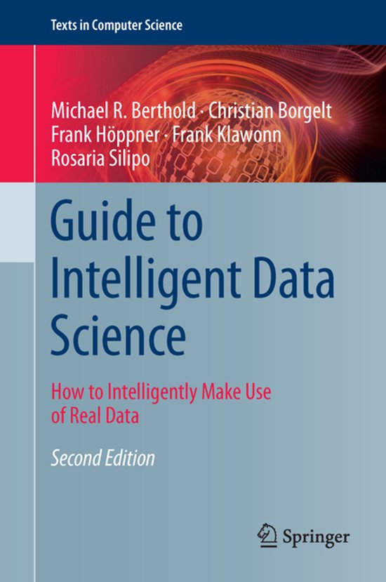 Boek 'Guide to Intelligent Data Science' met als subtitel 'How to Intelligently Make Use of Real Data'. Tweede editie.
