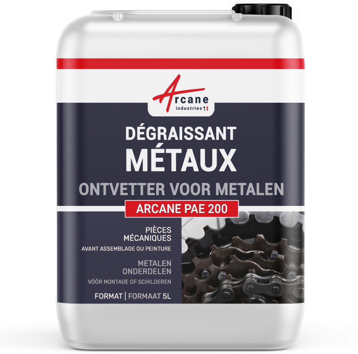 Metaalreiniging alu aluminium ontvetter fietsketting motor auto vervangt trichloorethyleen - NETTOYANT DÉGRAISSANT TOUS METAUX