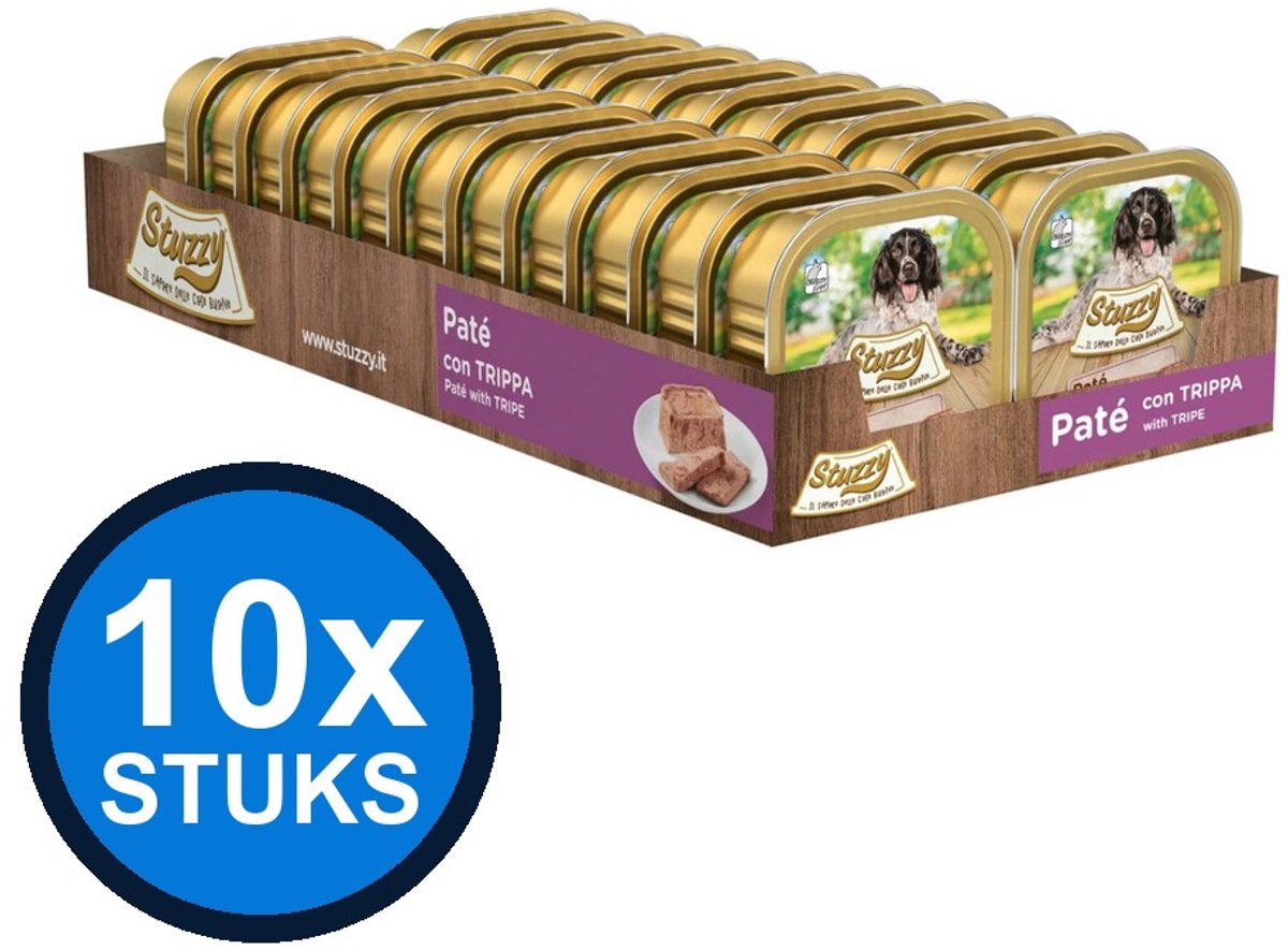 22x Stuzzy - Hond Paté Pens - Hondenvoer Natvoer - 150g
