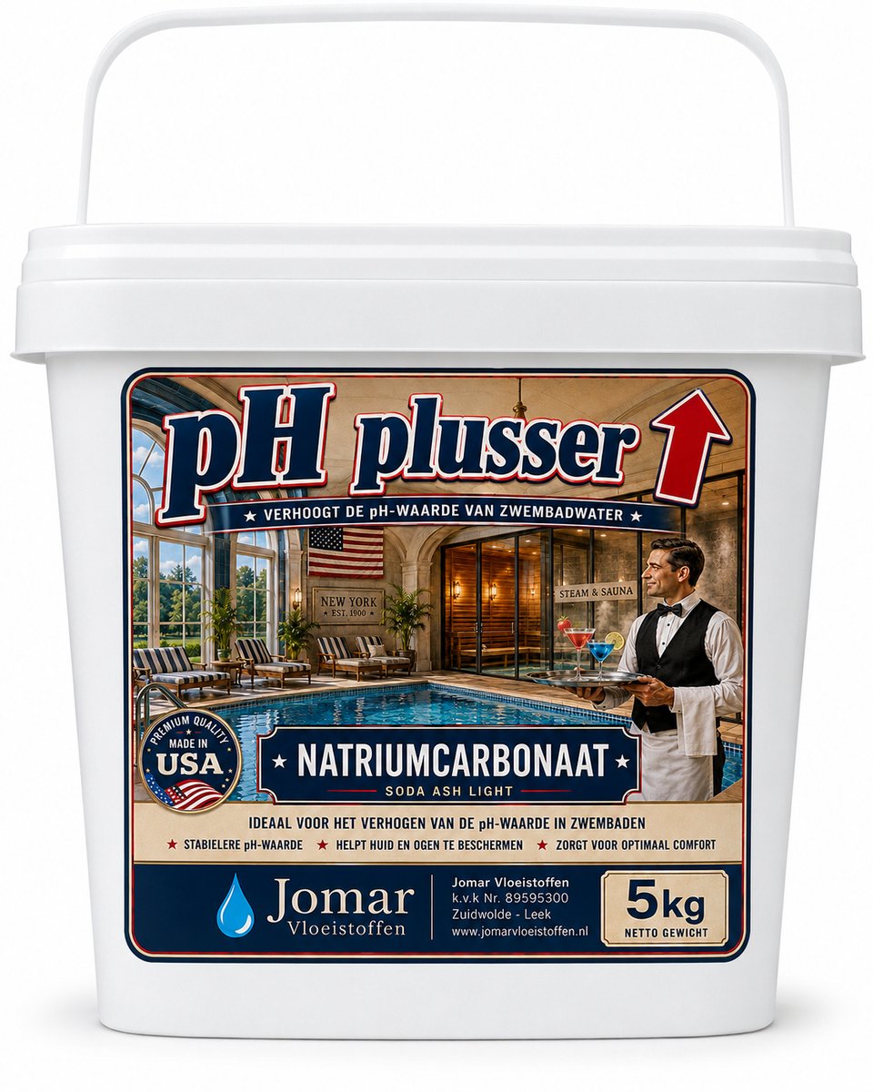 5KG emmer - Natriumcarbonaat - ph plusser - phplusser