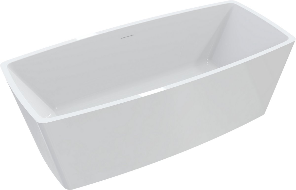 Sanitado Industry Quara Luxe Vrijstaand Bad 180x80cm Glans Wit