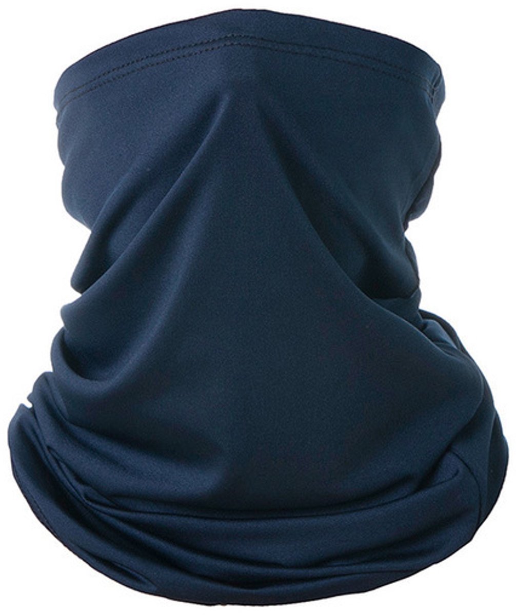 Go Go Gadget - Bandana - Col sjaal - Nekwarmer - Ademend - Multifunctioneel - One Size - 1 stuk - Donker Blauw