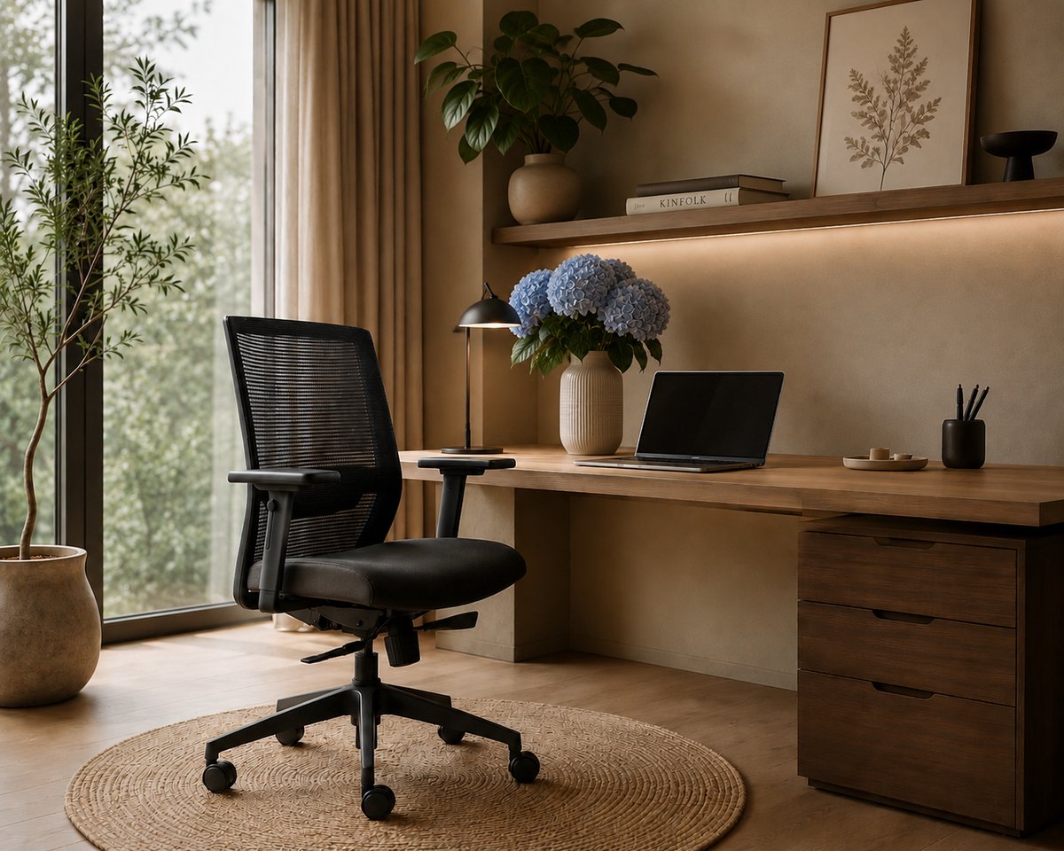 BENS 850Z-Ergo-3 Ergonomische Bureaustoel GREENGUARD GOLD - afbeelding 2