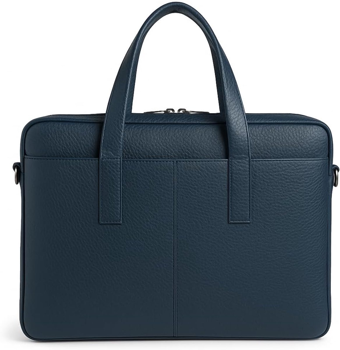 PURE Studios - Leren Laptoptas - 15,6 inch - Donkerblauw