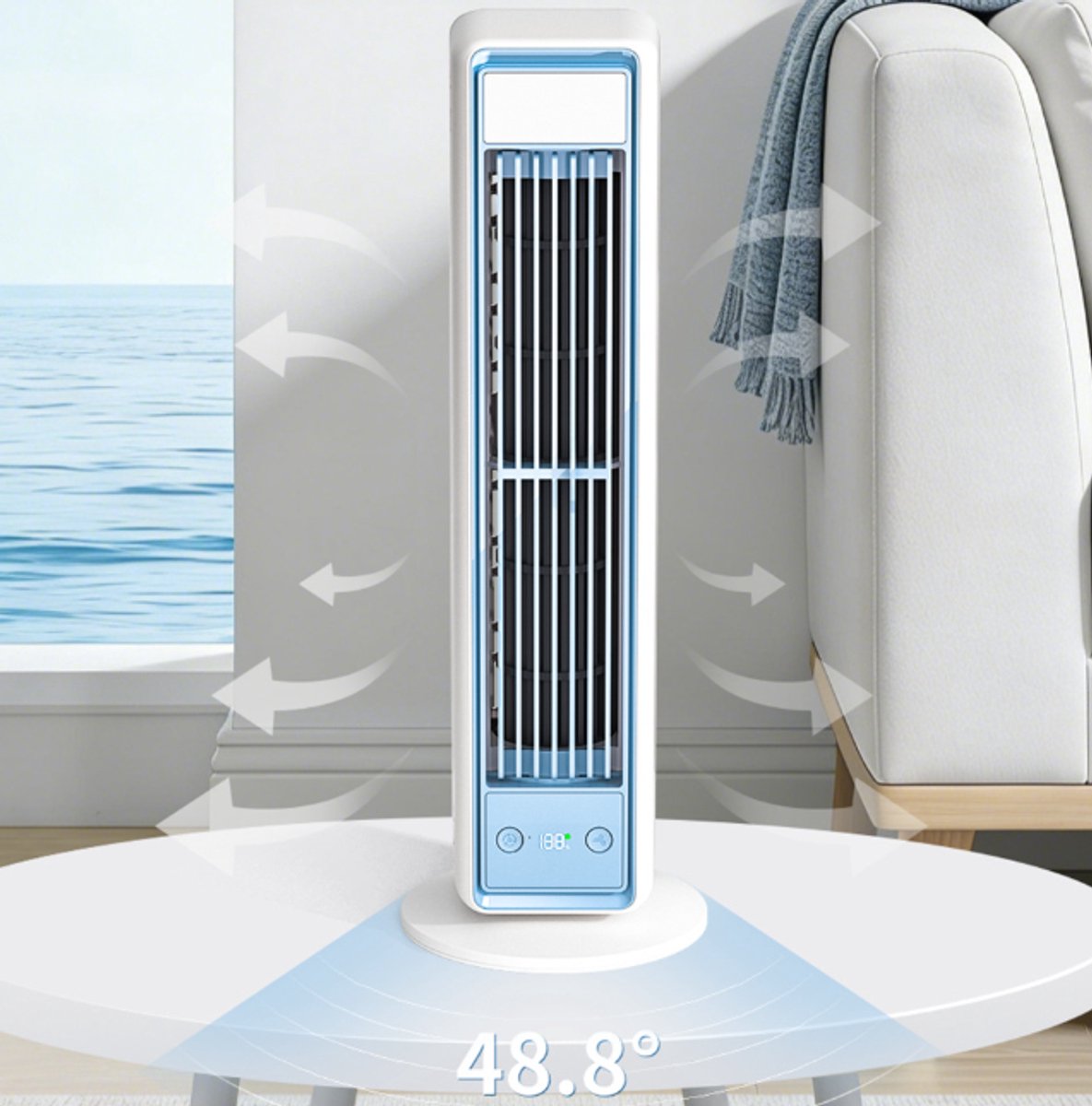 Crestara Sales Bladeloze torenventilator - Tafelventilator thumbnail 4