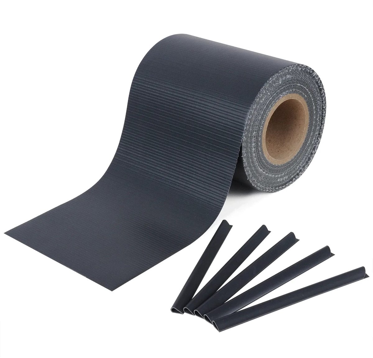 Privacyscherm tuin Antraciet - Weerbestendig, eenvoudig te monteren - 35 meter x 19 cm