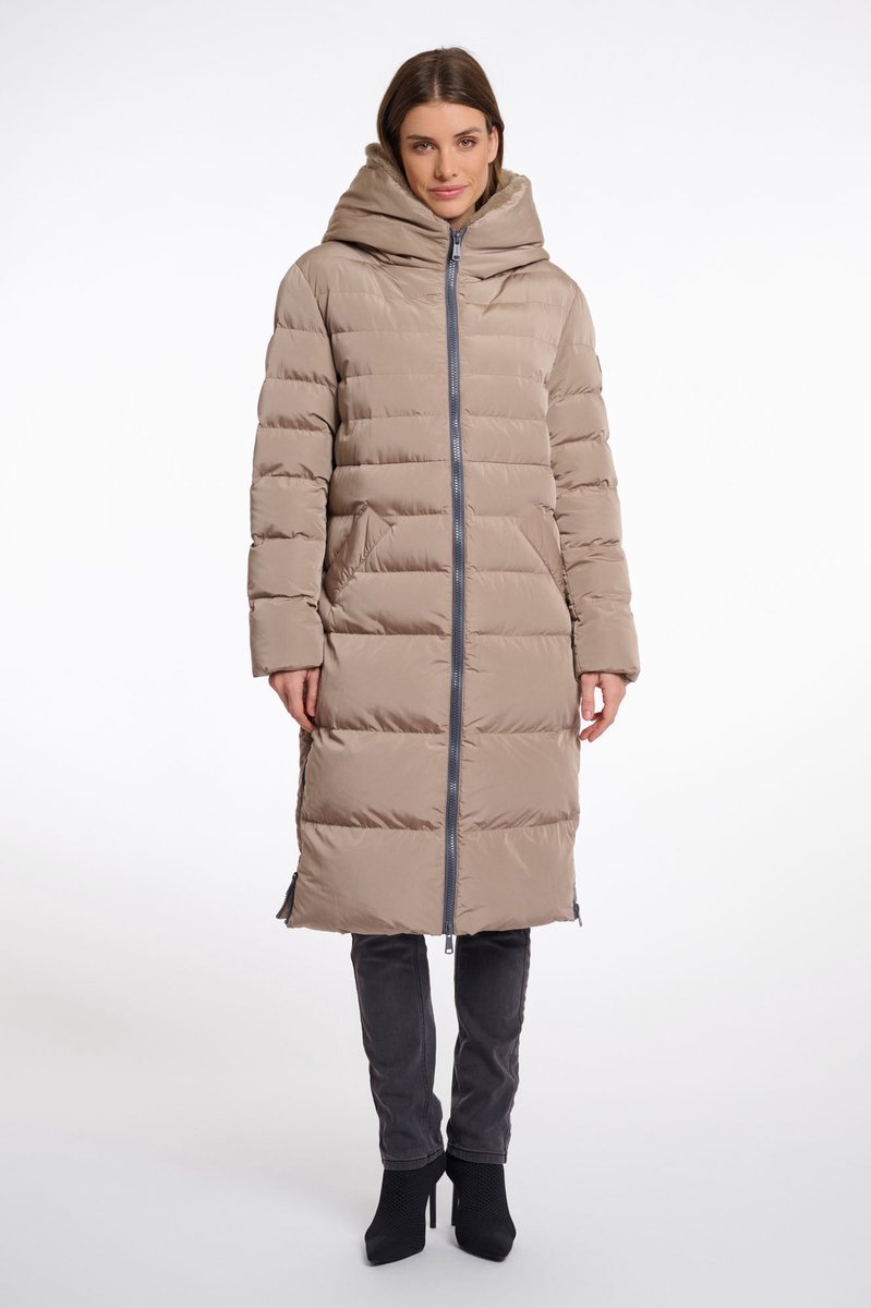 Rino & Pelle Jassen - Keila faux fur coat - Bruin