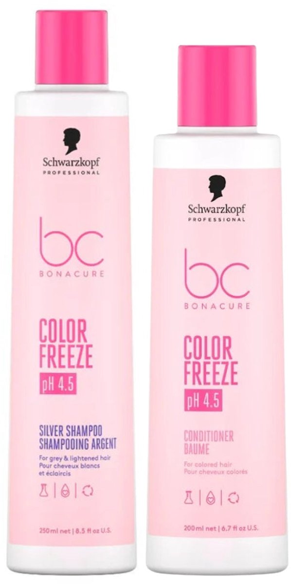Schwarzkopf - Bonacure Color Freeze Silver Care Set - 250+200ml