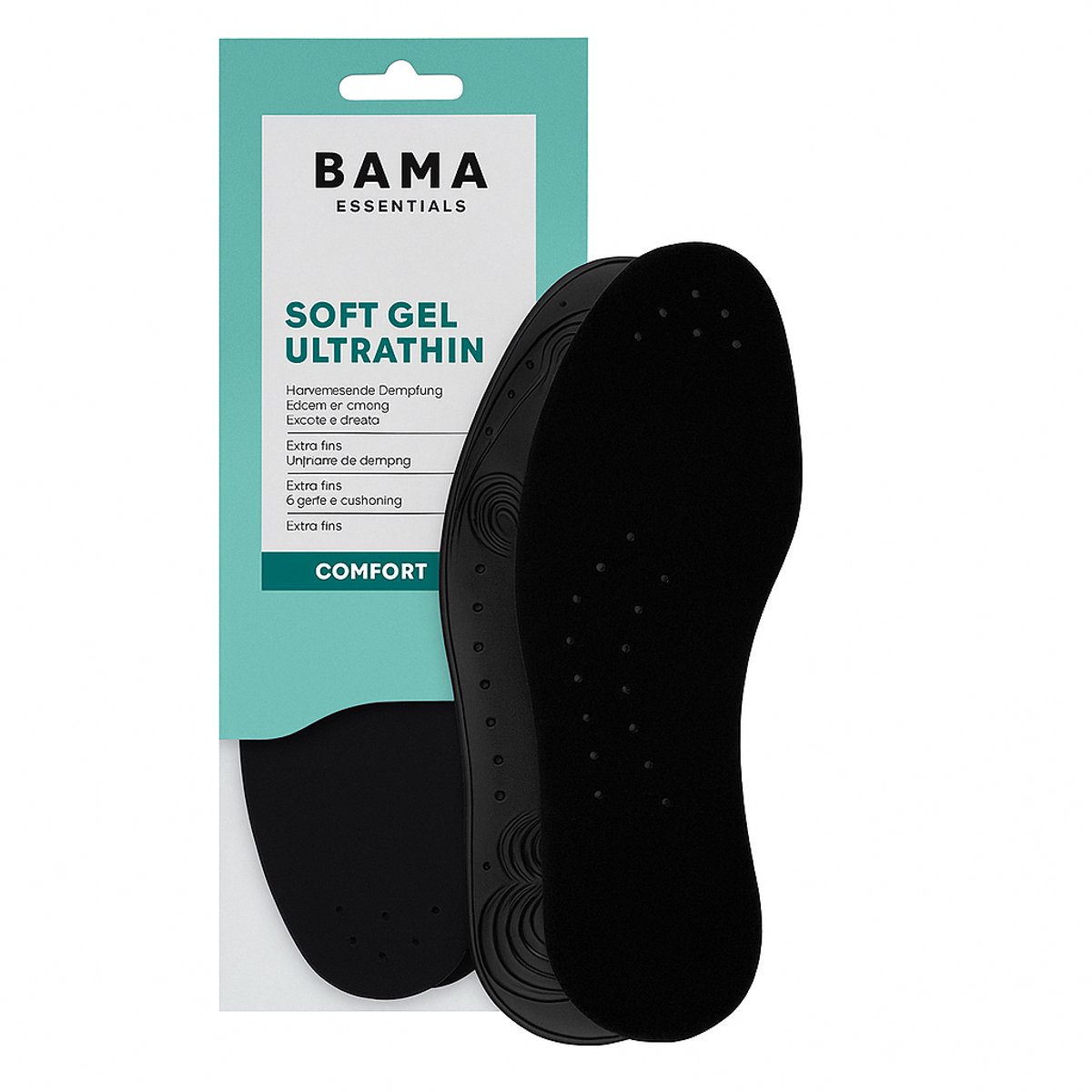 Bama Soft Gel Ultrathin - Extra dunne inlegzool met comfort en demping - 37/38