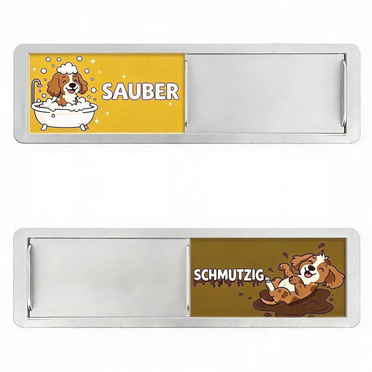 Solidchoice - Magnetisch Schuifbord voor Vaatwasser met Statusindicator