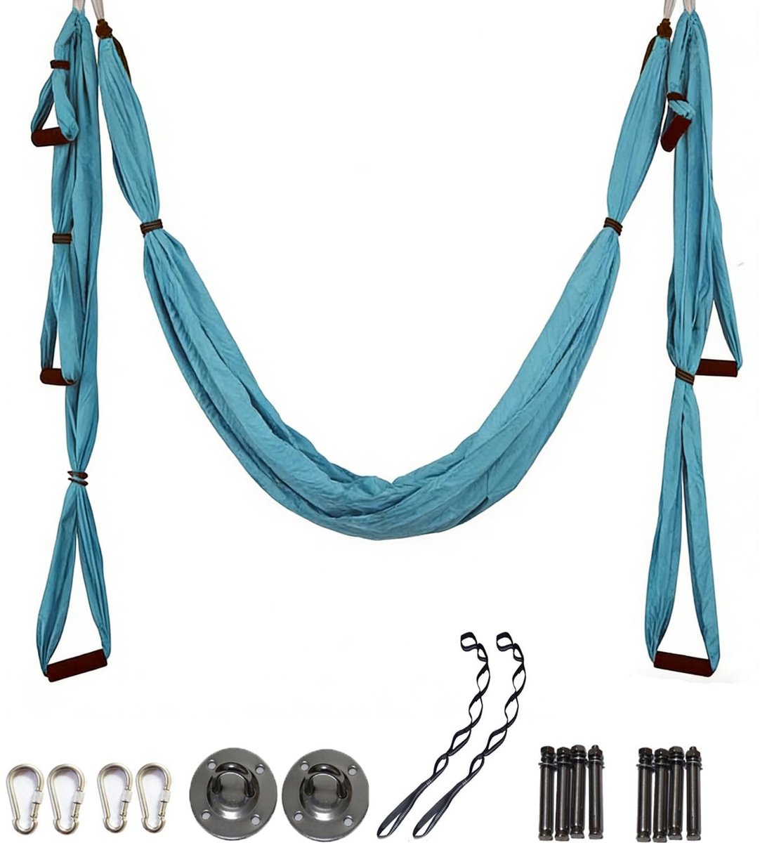 Solidchoice - Yoga Hangmat met Dikke Schuimhandgreep voor Thuisgebruik