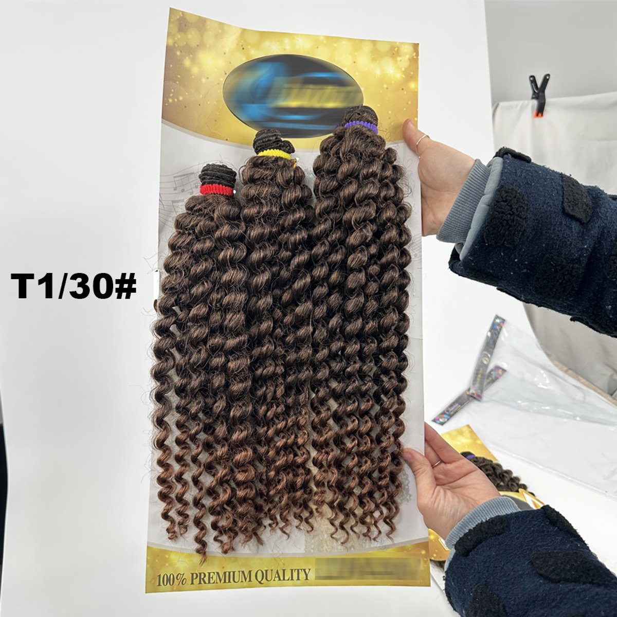 LUWAM Curly – Synthetic Kanekalon Fiber – Soft & Bouncy Ethiopian Curl