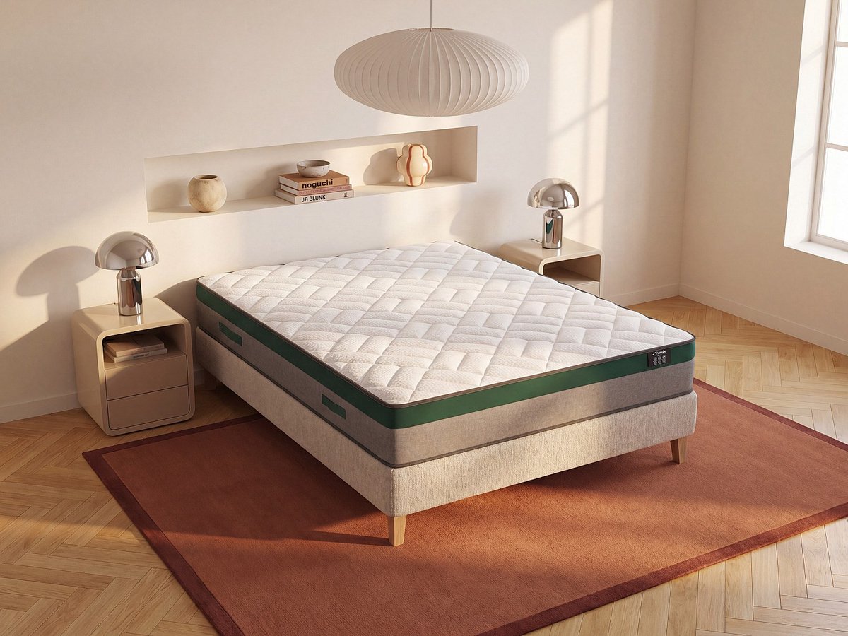 Vente-unique Matras met pocketveren 180 x 200cm dikte 22cm - van YSMÉE PRESTIGE