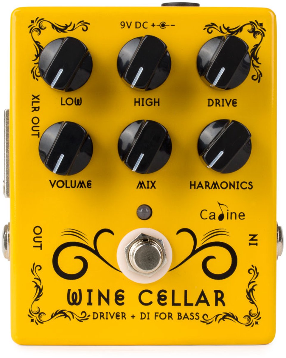 Caline CP-60 Wine Cellar Preamp & DI Box Baspedaal