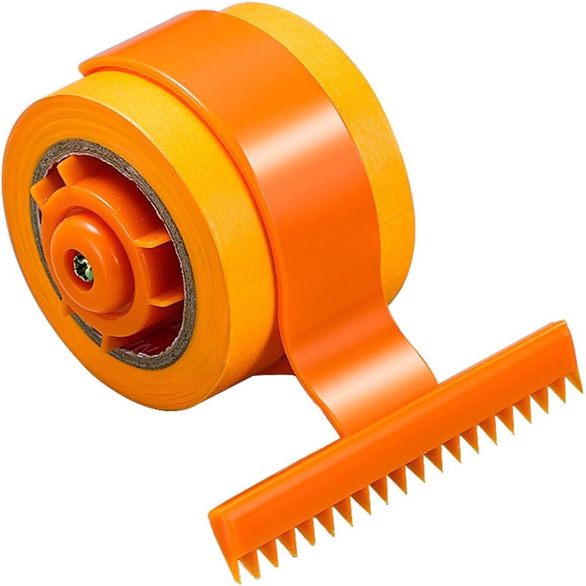 Afplakband Dispenser - Wit - Compacte Tape Applicator van Duurzaam Kunststof - Voor Schilderen en Decoratie