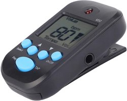Digitale Metronoom - Beat Tempo Trainer - Muziek Oefenen - Instelbaar Volume - 30 gram - Zwart