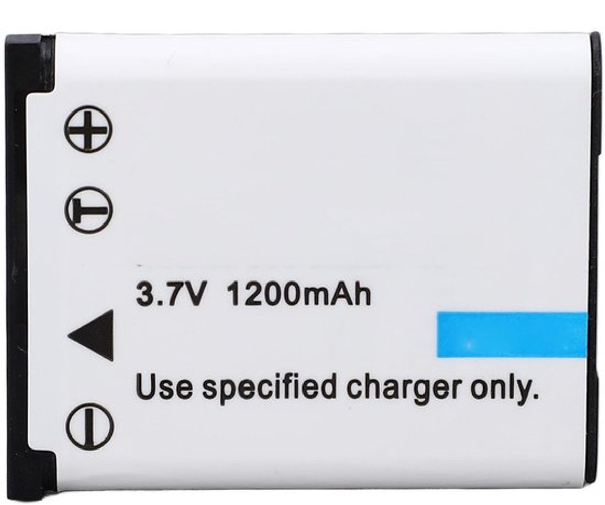 Aladdien - Oplaadbare camera batterij - Li-ionbatterij - 1200mAh