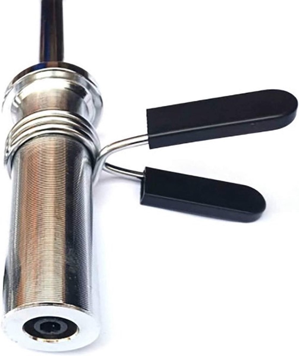 Voarge Dumbbell Bar Spring Clasp - 4 Stuks Gewichtsclips voor Dumbbells - 30mm