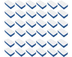 Reinigingsspons Krasvrij - Applicator Pads - Auto Onderhoud - Wolvilt Materiaal - 48 Stuks - Niet gespecificeerd