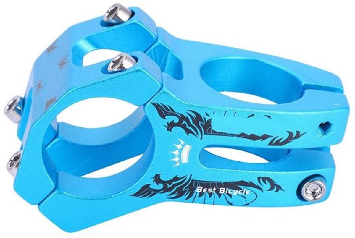 Zeynomax - Aluminium Fietsstuurpen - Vervanging - Verbeterde grip - Blauw