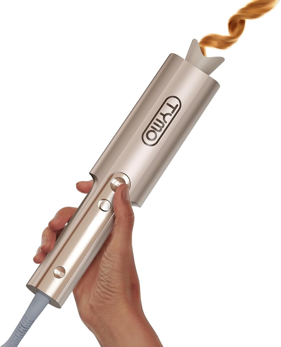 Automatische Krultang - Gouden Kleur - Snel Verwarmend - Anti-Verbranding - Voor Lang Haar