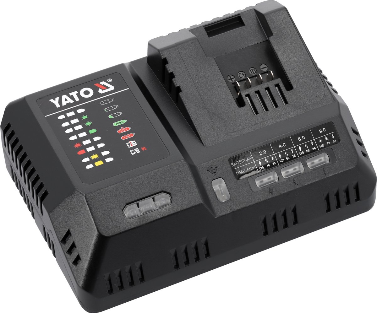 YATO 18V Acculader 12A