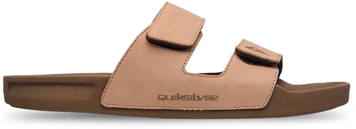 Quiksilver Rivi Leather Slippers Man Creme