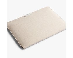 Bellroy Sleeve MacBook Pro/Air/Neo 13/14 Hoes – Gemaakt van 60% Gerecycled Polyester – Beschikbaar in Verschillende Kleuren en Materialen – Externe Afmetingen 354 x 265 x 15 mm - Wit