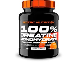 Scitec Nutrition® - 100% Creatine Monohydrate (500 gram - Unflavored) - 147 doseringen - creatine poeder - creatine monohydraat