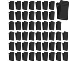 Ophang clips - Plakbaar - Grijze - Wanddecoratie - Clips - Voor muurbevestiging - Grijze - 50 stuks klevende clips zelfklevende clips wandtapijt wandhangers plakclips plastic klevende veerklemmen dubbelzijdig klevende veerklemmen