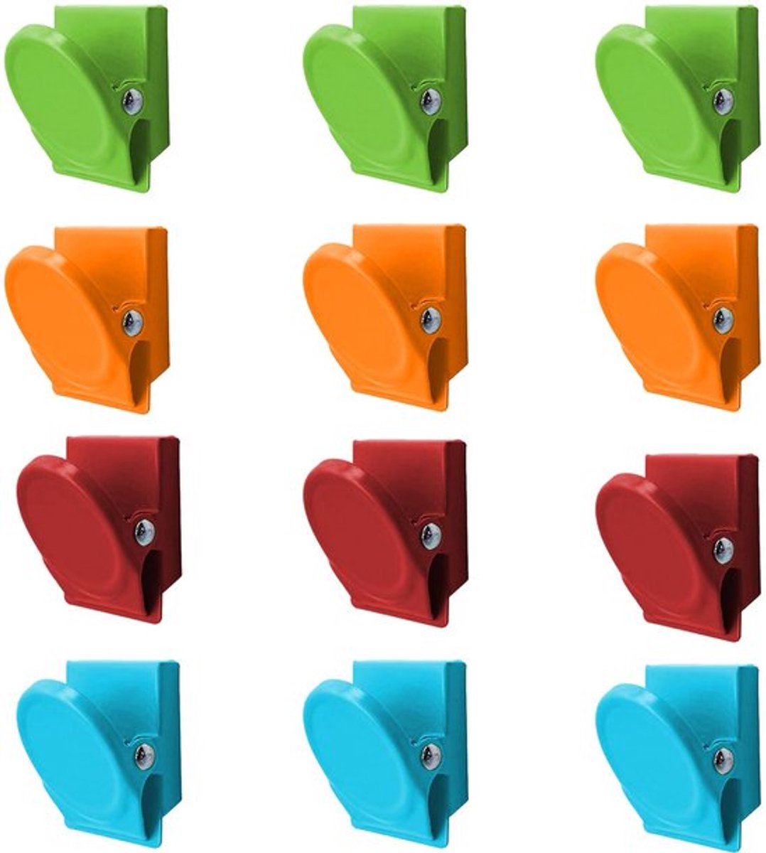 IMstore - Magneetclips - Veelkleurige magnetische clips - Organiseer