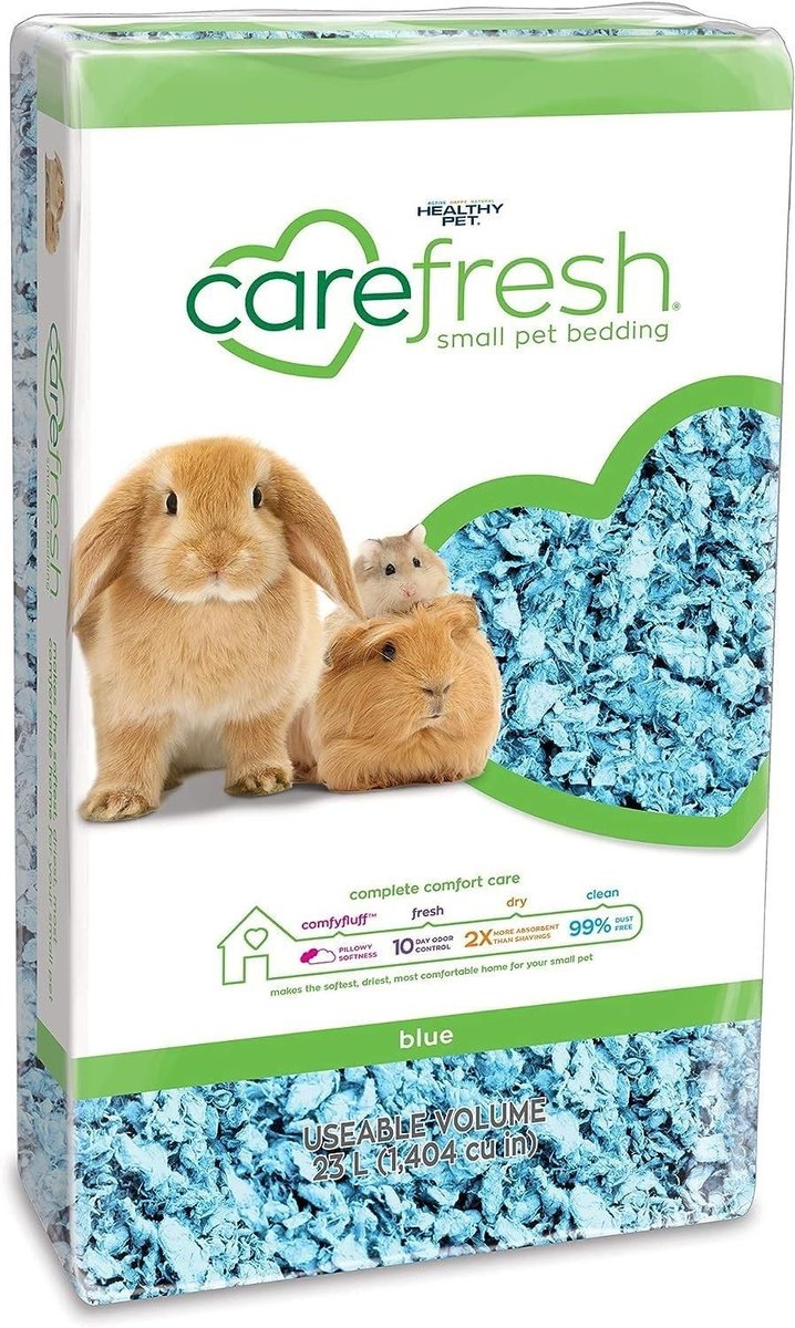 Kattenbakvulling voor kleine dieren - Natuurlijk papier - 99% stofvrij - Uitstekende geurcontrole - Voor kleine huisdieren