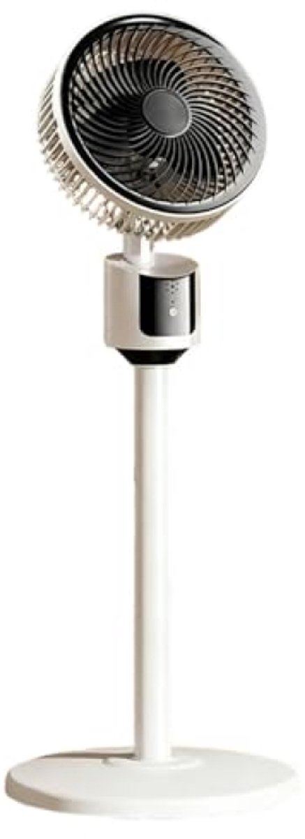 Vloerkoelventilator 80x30 cm – Krachtige USB-circulator met stille koperen motor, 3 snelheden, natuurlijke bries tot 5 meter – Draagbare ventilator voor thuis, kantoor, slaapkamer