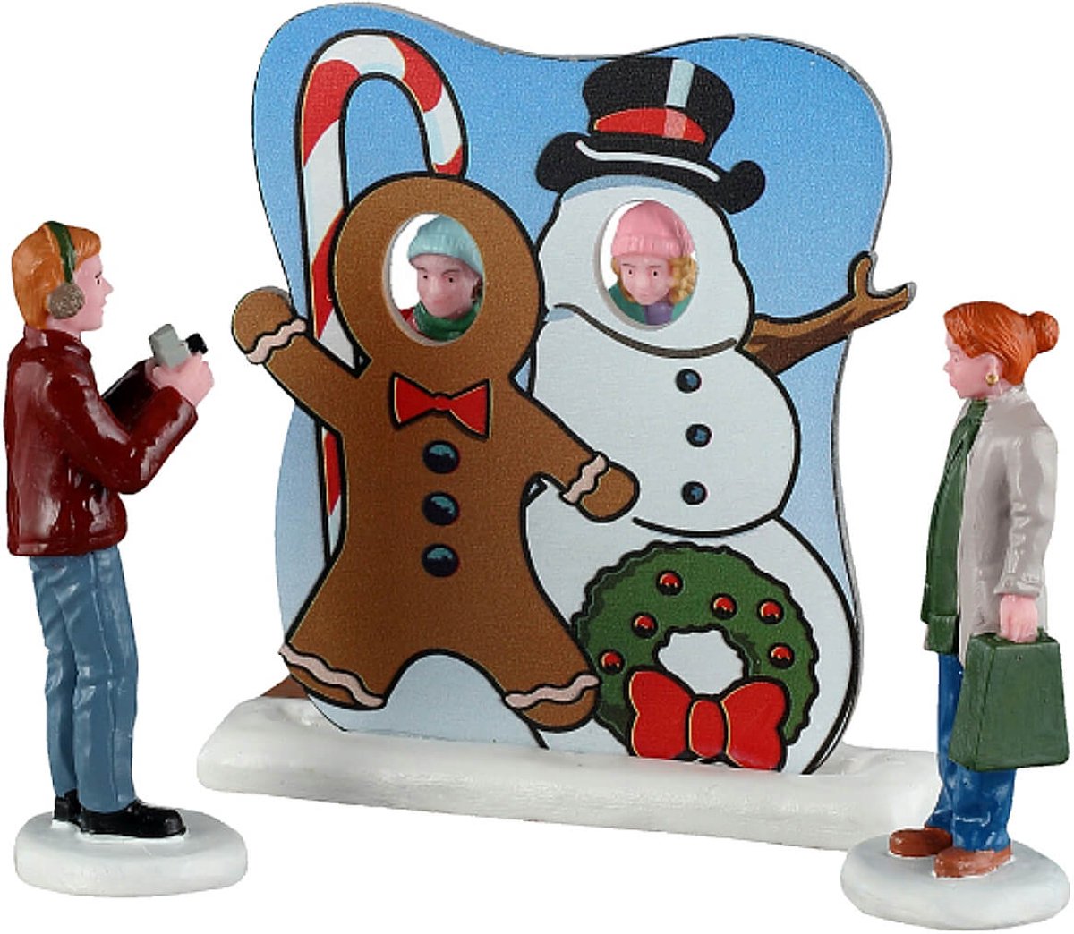 Lemax - Frosty Photo Op - Set van 3