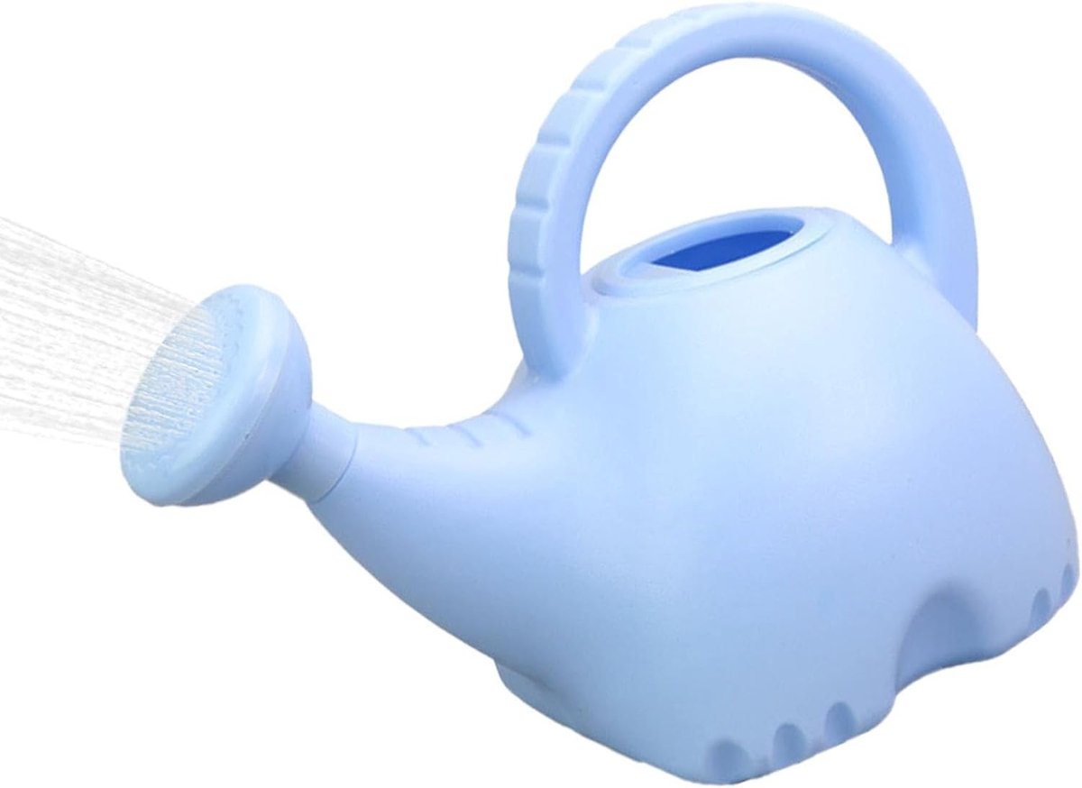 Gieter voor kinderen - Kleine gieter Bloemen gieter - Planten water geven - Lange smalle tuit - 15 liter - Blauw