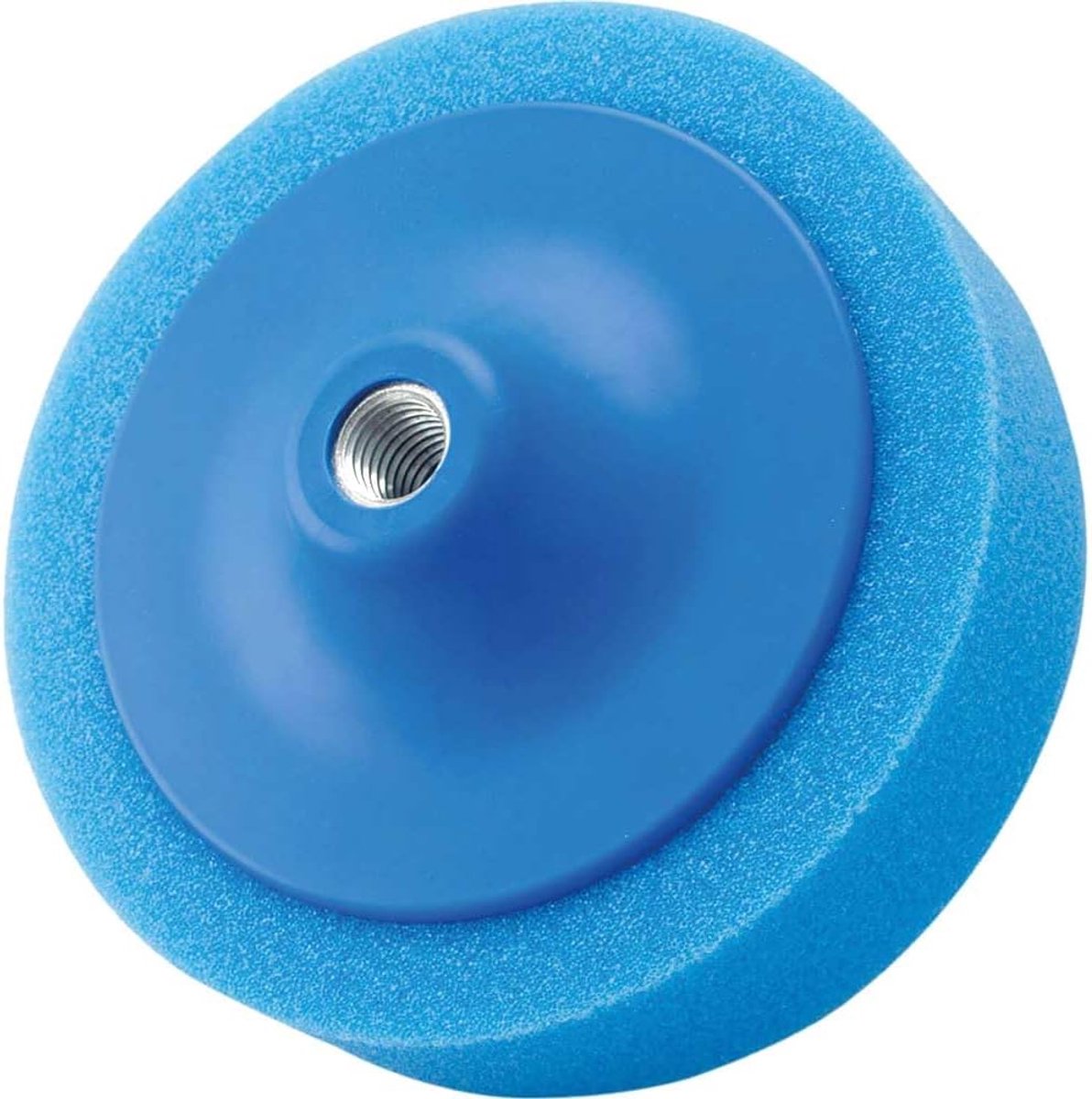 Schuurpad - Polijstpad Schijf - Metaal Bewerken - Flexibele Rand - 150 mm - Blauw