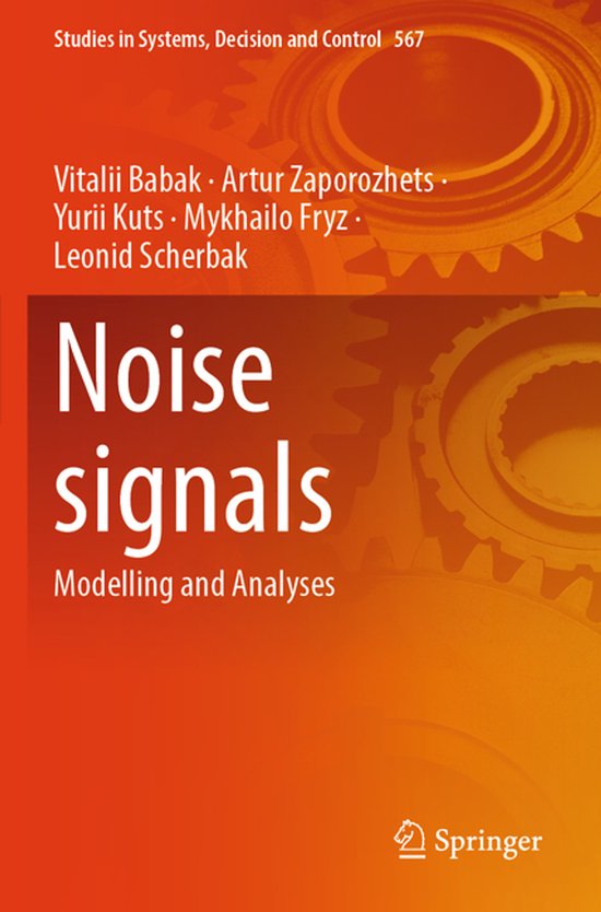 Studies in Systems, Decision and Control567- Noise signals - cover