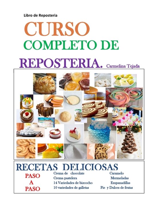 Cocina. Repostería y Bebida- Curso Completo de Repostería - cover