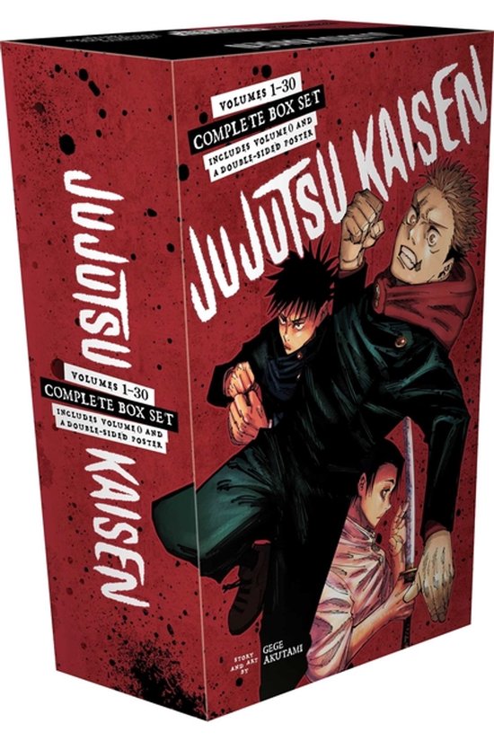 Jujutsu Kaisen Complete Box Set- Jujutsu Kaisen Complete Box ... - cover