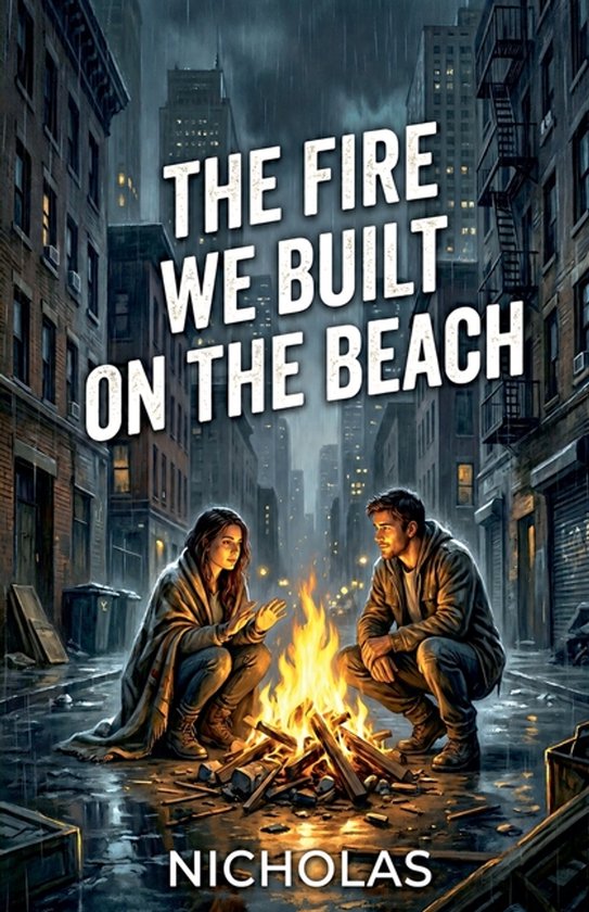The Fire We Built on The Beach - cover