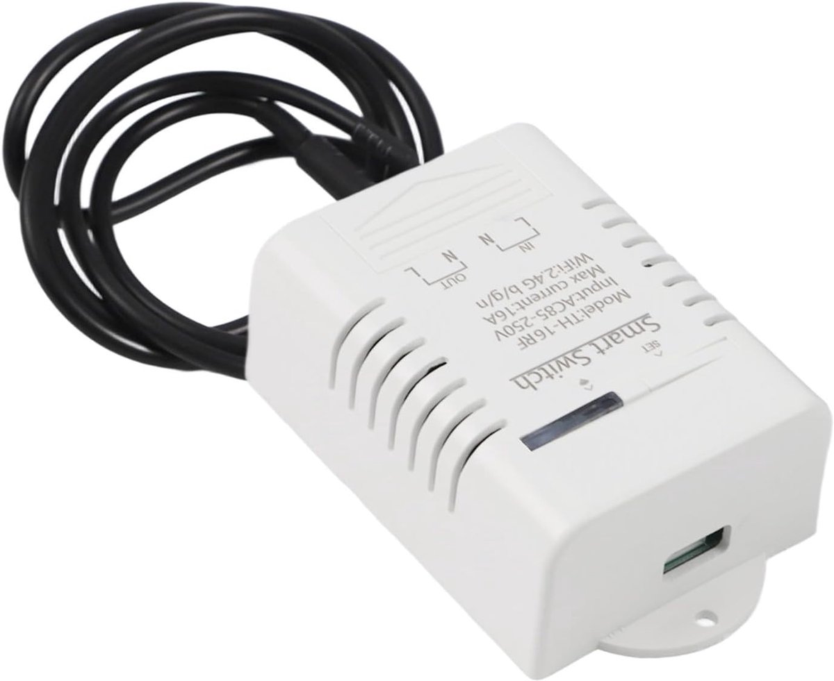 Slimme Thermostaat - Verwarmingsregelaar Wifi - Energie Besparen - Realtime Monitoring - 16A - Wit