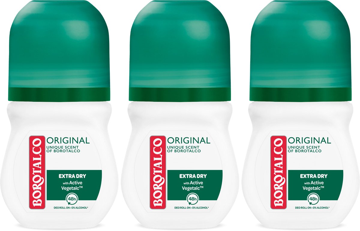 Borotalco Deo Original Roll-on 3x50ml