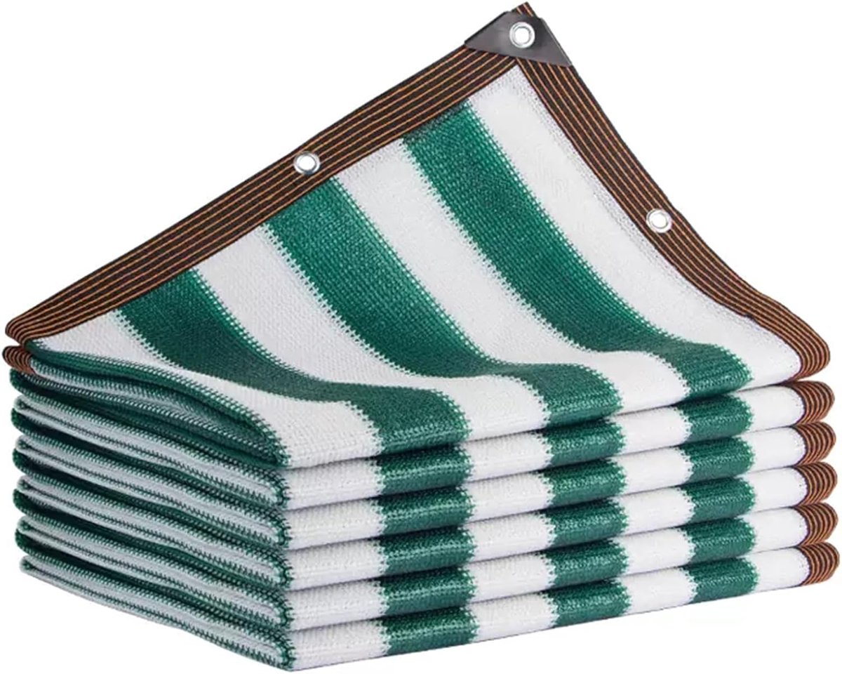 Tuinschaduwdoek - Zonnedoek Schaduwdoek - Terras Overkappen - 90% UV Bescherming - 4 x 4 m - Grijs