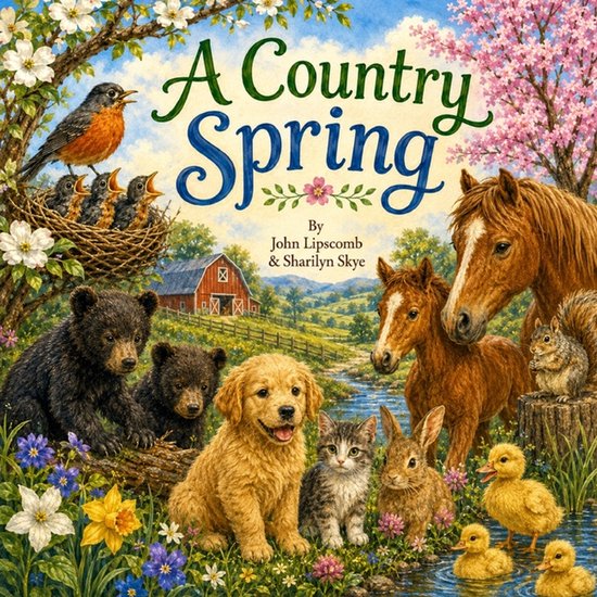 A Country Spring - cover