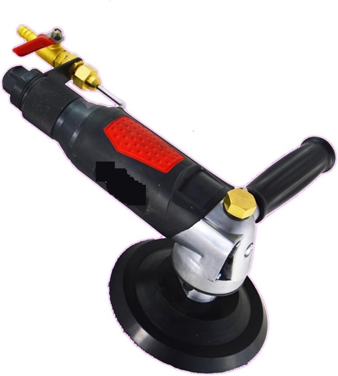 Pneumatische Polijstmachine - Watermolen Machine - Steen Bewerken - Watergekoeld Werken - 5 Inch Schijf - Eén Kleur
