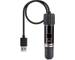 Mini Aquarium Verwarmer 10 W met Thermostaat voor Zoet- en Zoutwater, Ideaal voor Schildpadden en Kleine Aquaria
