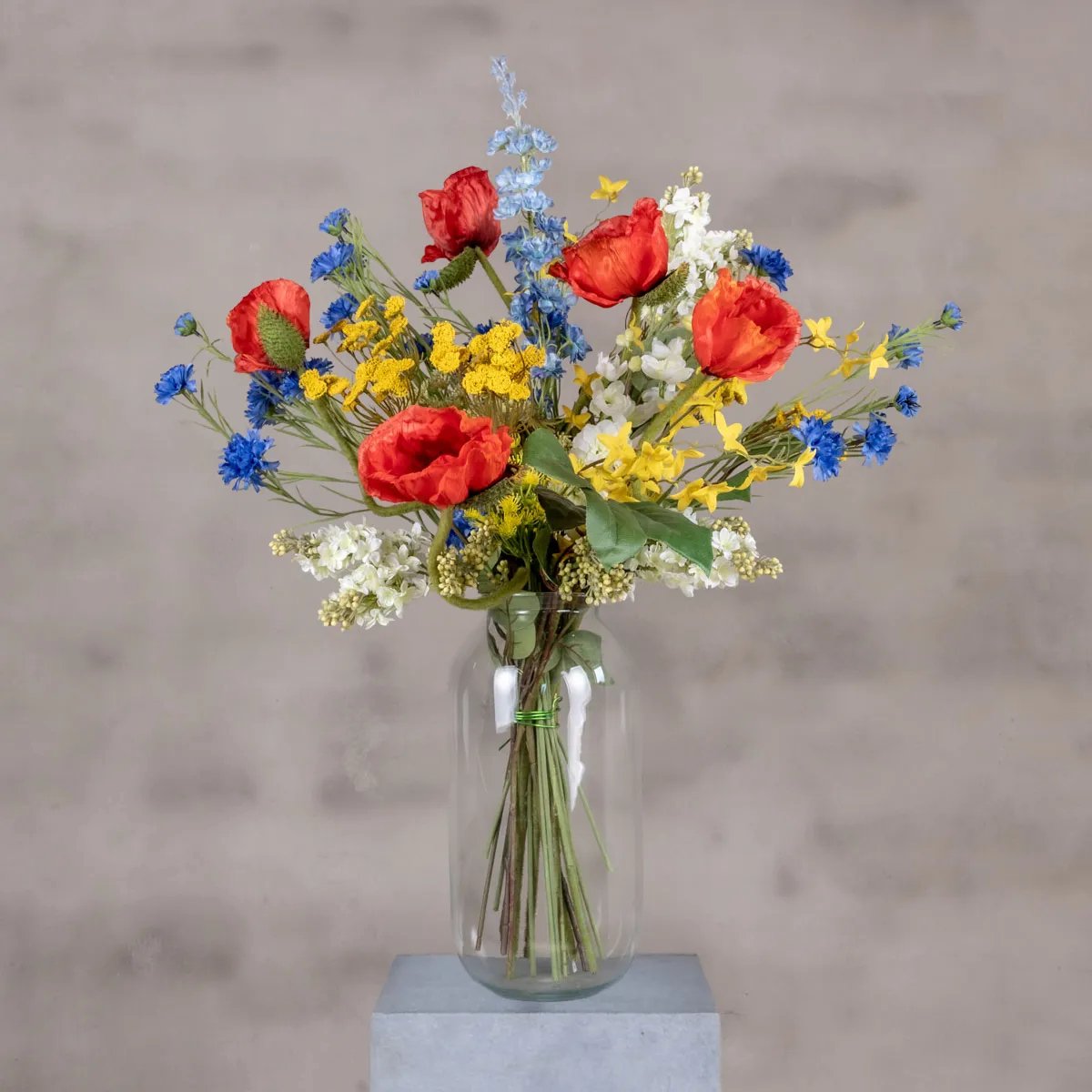Kunstboeket | Veldbloemen | 80 cm